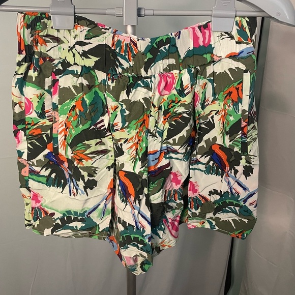 Paris Atelier & Other Stories Green and Orange Shorts size 6 - Picture 1 of 8